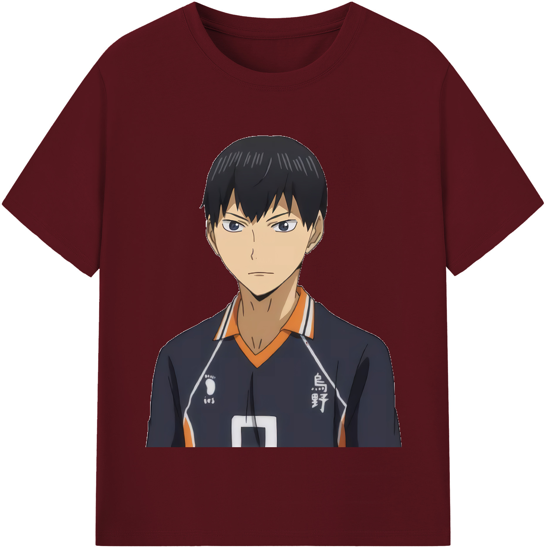 （画像用） ハイキュー!! Haikyu!! 綿100％半袖Tシャツ（フロントプリント）